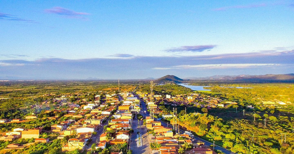 Cidade de Marizópolis - PB vista do alto